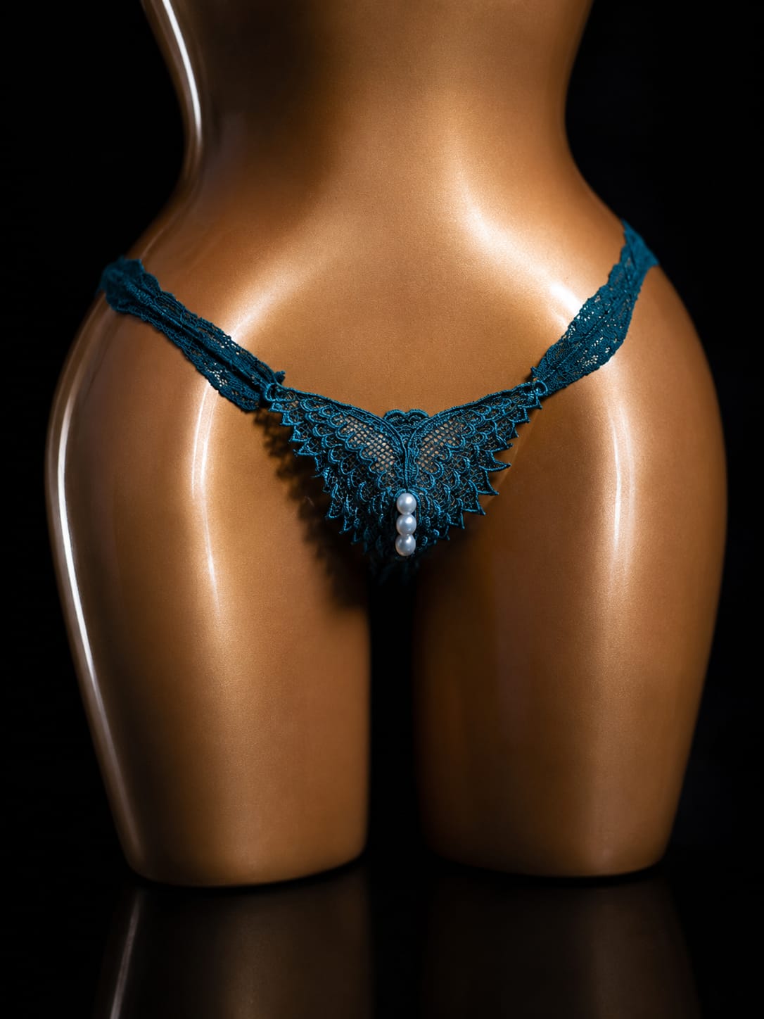 Elegant Lace Thong Panty