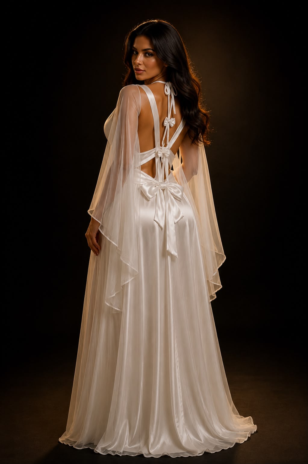 Luxury Satin Bridal Nightdress